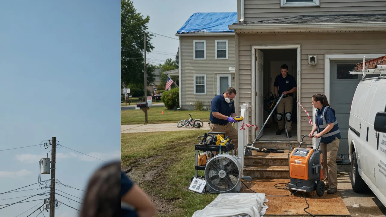 Water Damage Repair in Blair, OK near me